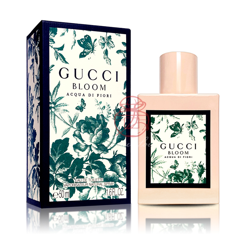 母親節 情人節香氛獻禮 送給女生的最佳禮物 Gucci Bloom Acqua Di Fiori 花悅綠漾女性淡香水50ml 100ml